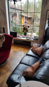 Infrarot Heizpaneel Naturstein Black Galaxy 800W