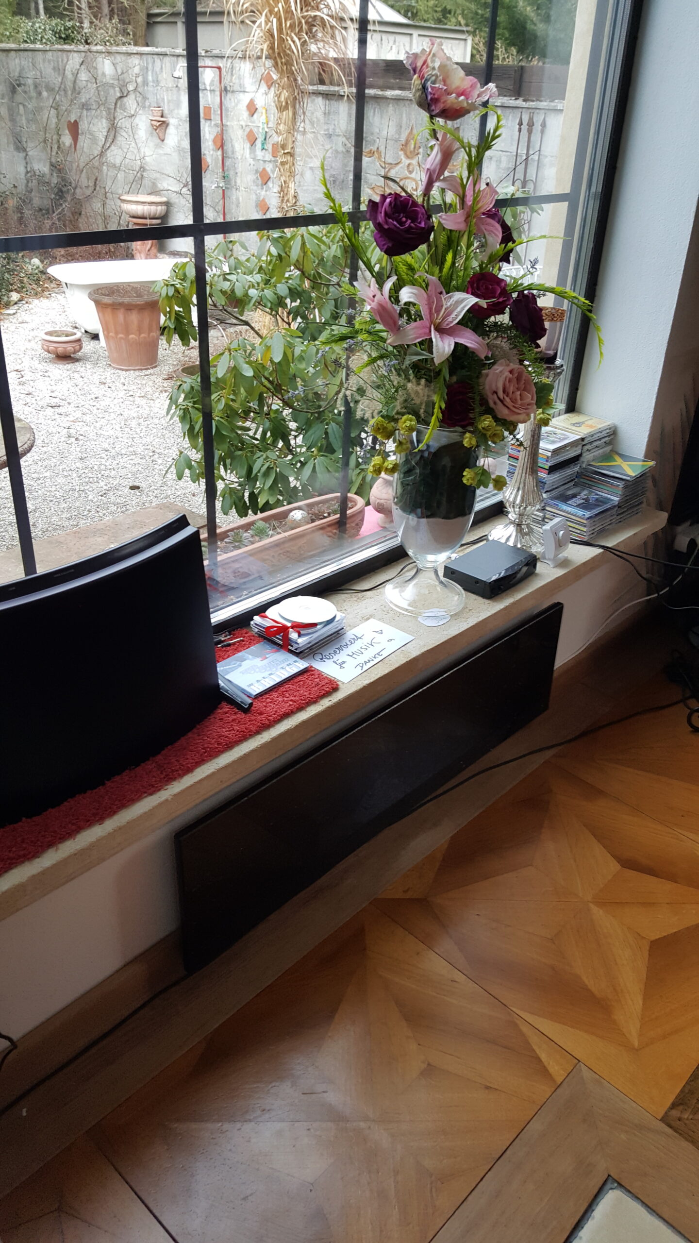 Infrarot Heizpaneel Naturstein Black Galaxy 800W