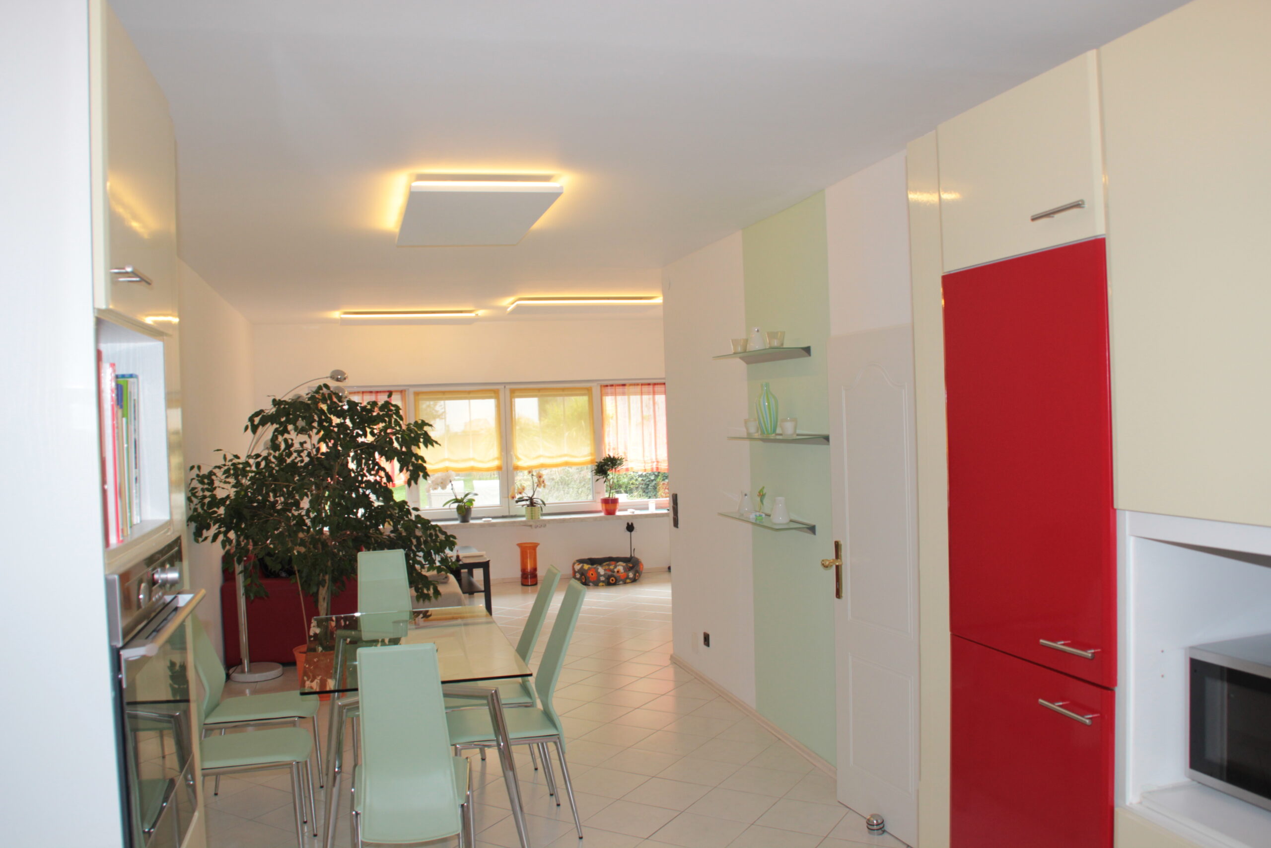 Infrarot-Heizung mit LED Beleuchtung Einfamilienhaus Mattersburg