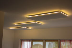 Infrarot-Heizung mit LED Beleuchtung Einfamilienhaus Mattersburg