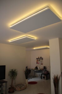 Infrarot-Heizung mit LED Beleuchtung Einfamilienhaus Mattersburg