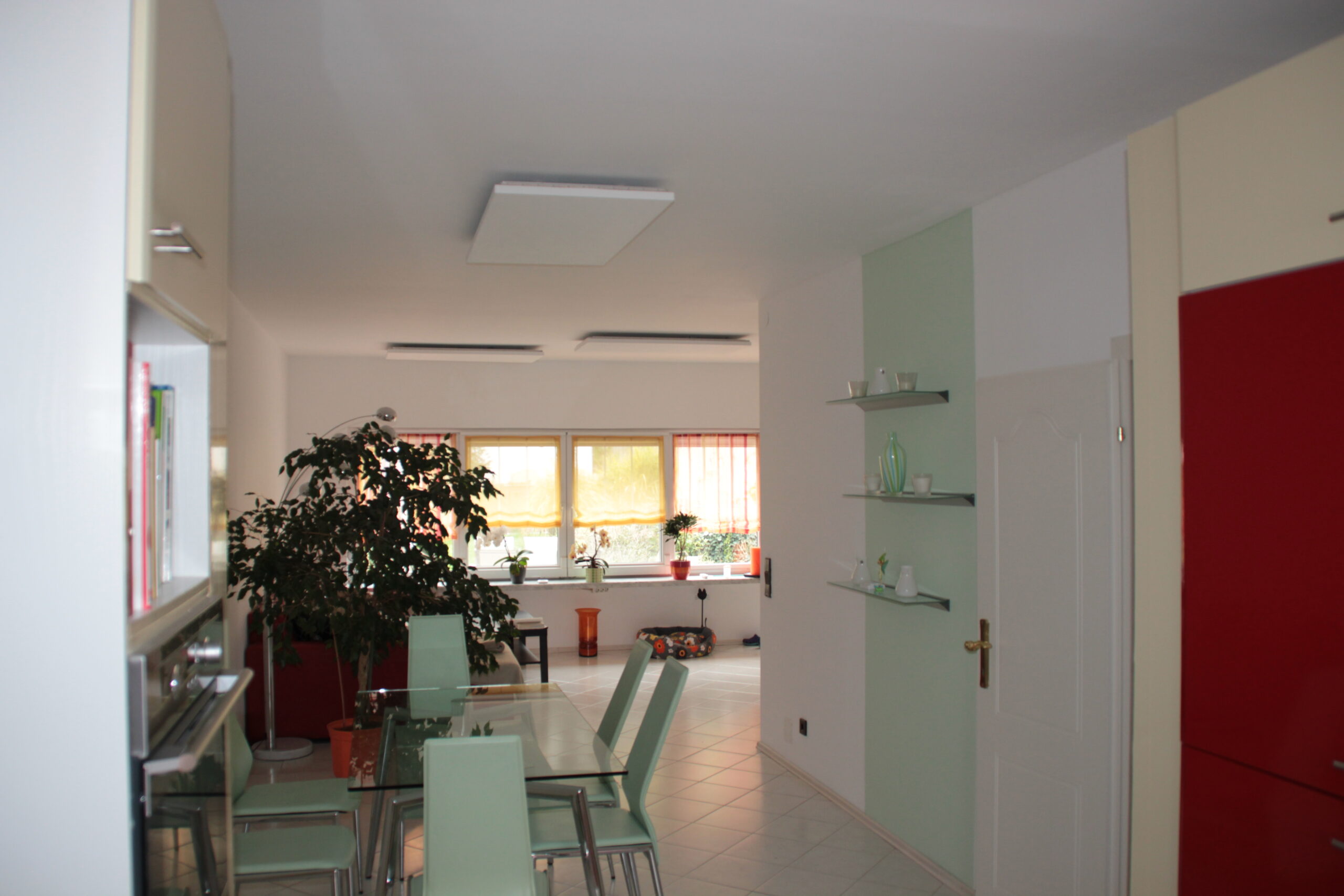 Infrarot-Heizung mit LED Beleuchtung Einfamilienhaus Mattersburg